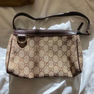 Authentic Gucci pouch bag